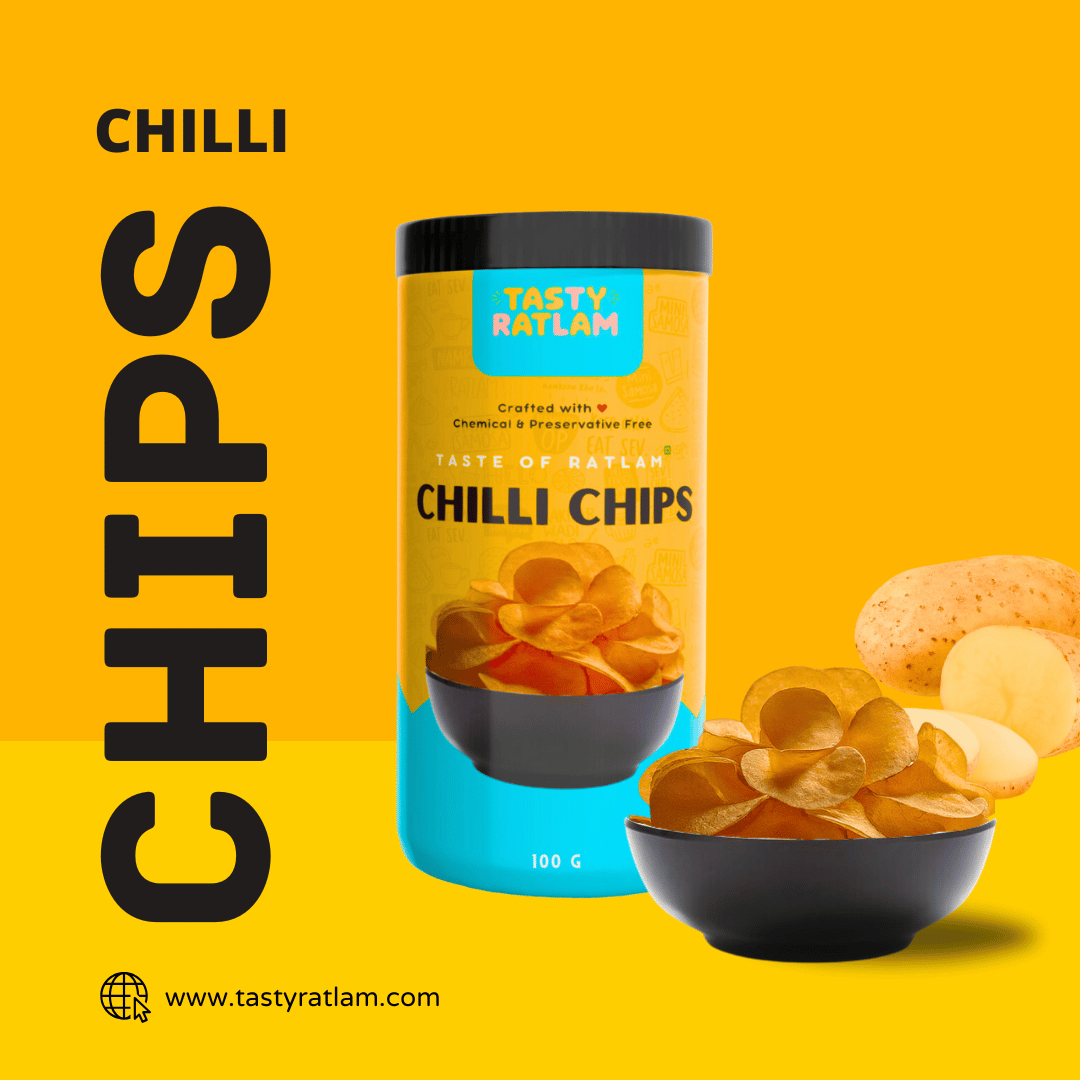 Hot and Crispy Chilli Chips