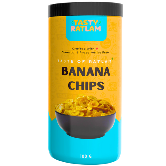 Healthy Crispy Banana Chips