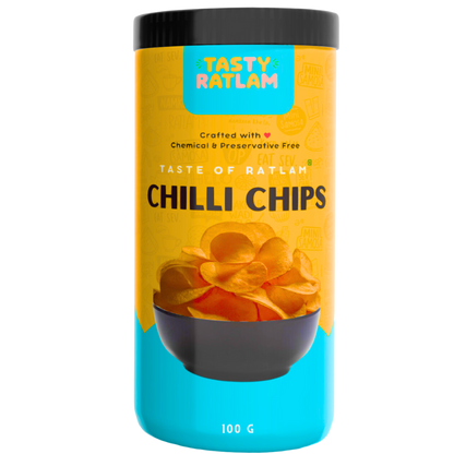 Hot and Crispy Chilli Chips